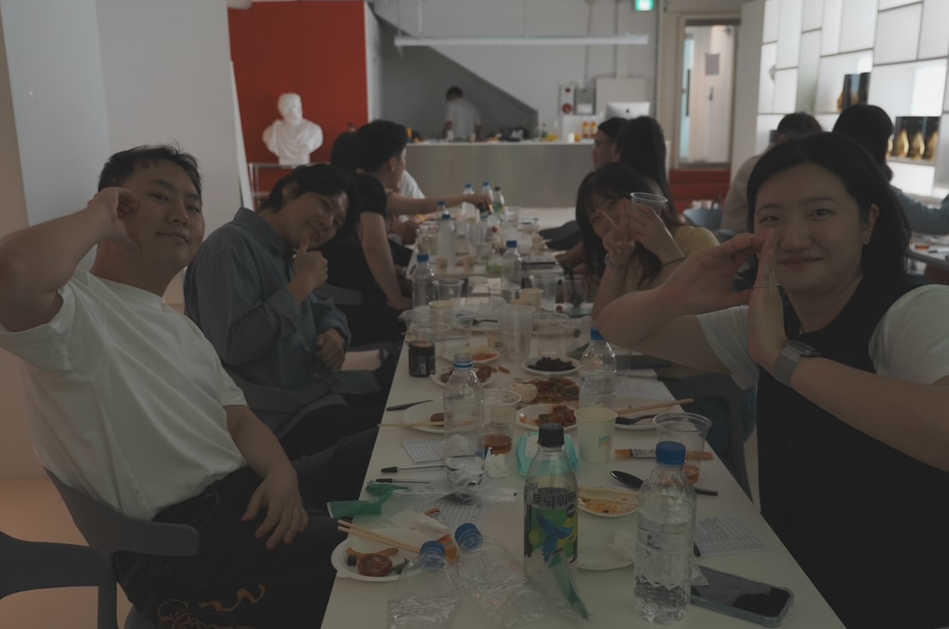 시음 테이블 풍경